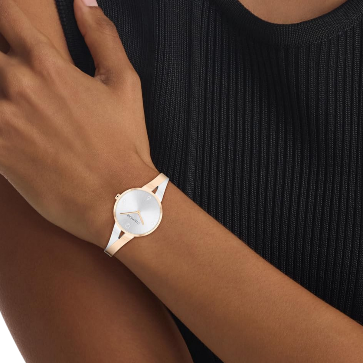 Calvin Klein Women Joyful 2H Quartz Watch - Two Tone