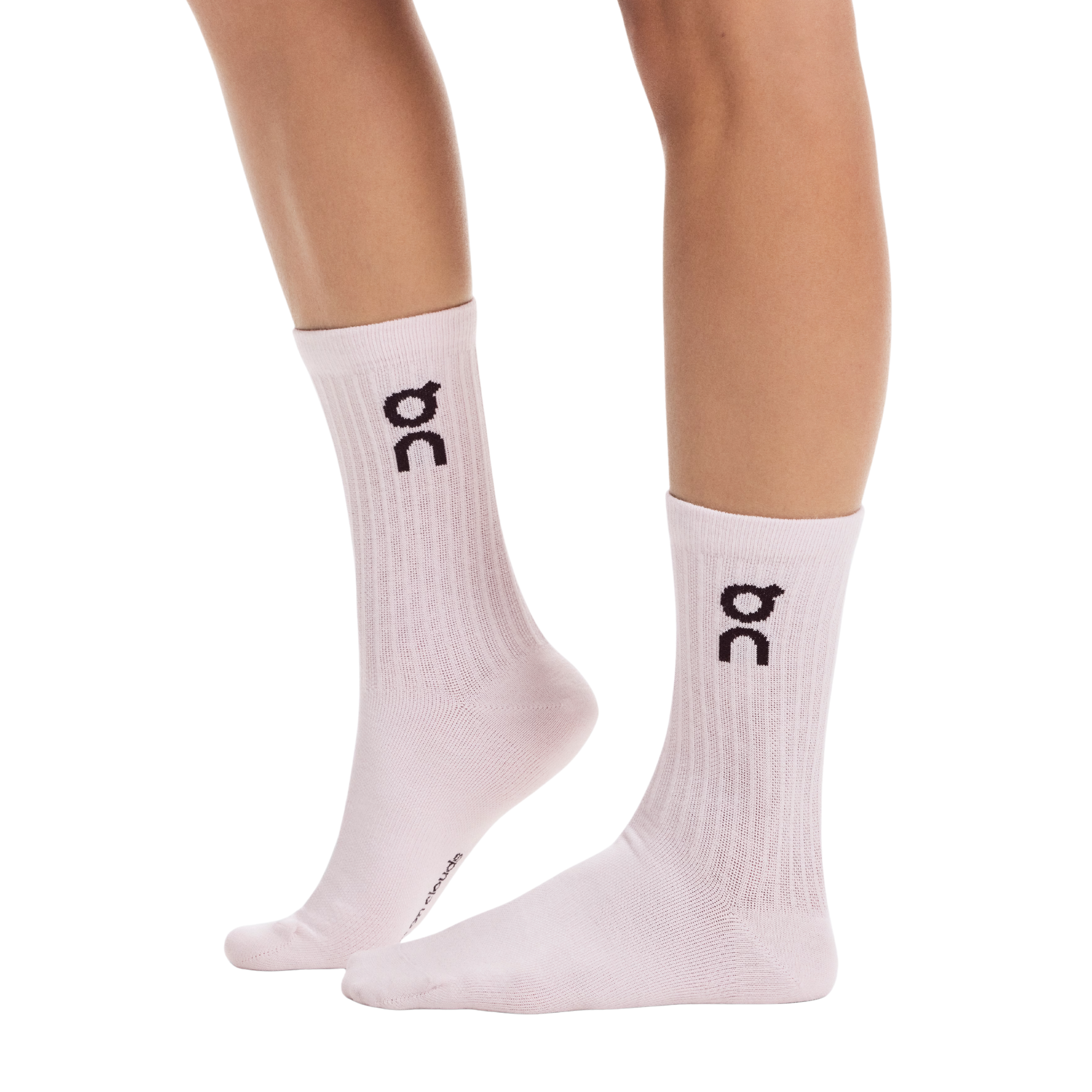 On Logo Sock High 3P - Orchid Bloom
