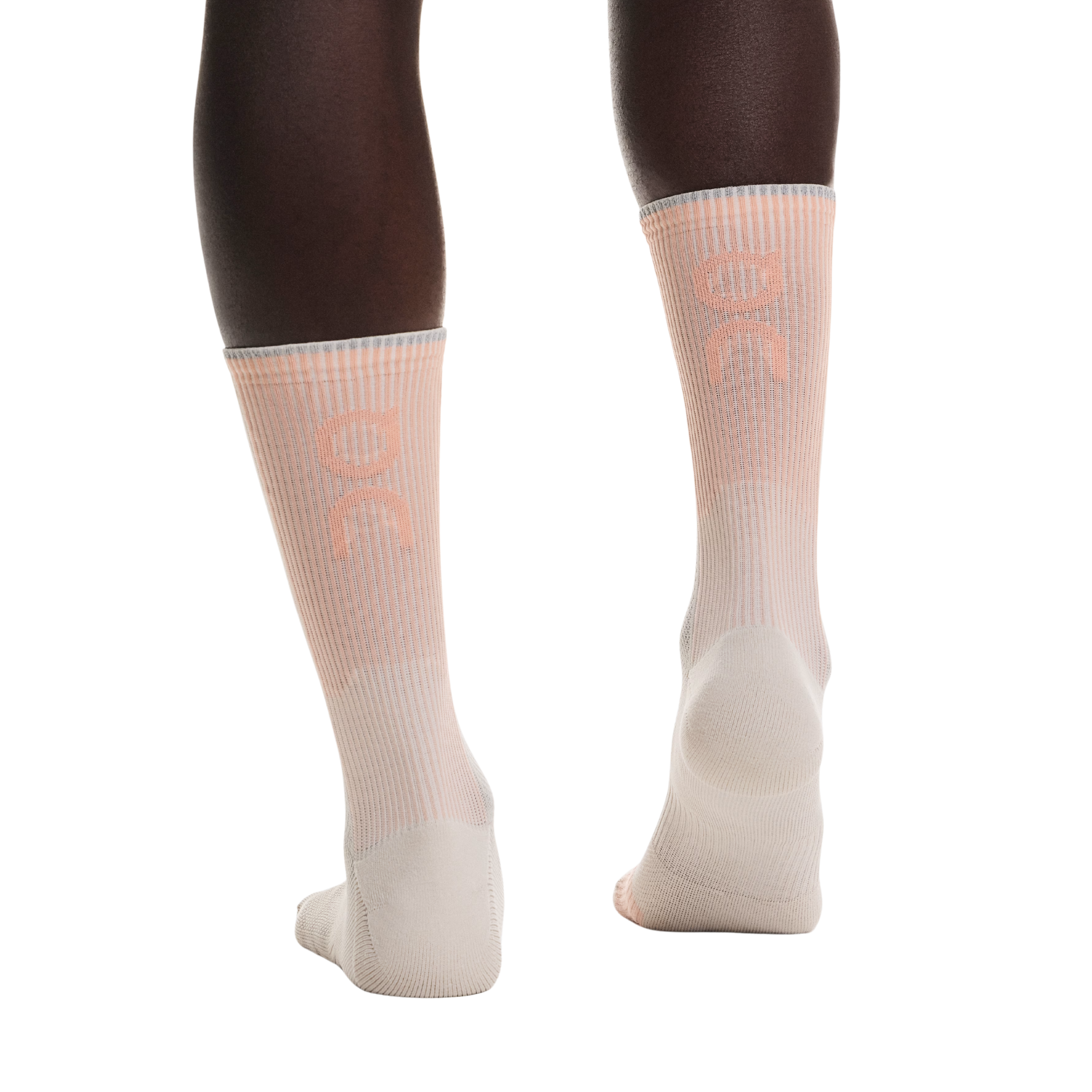 On Performance Run Sock High - Pearl Sunstone