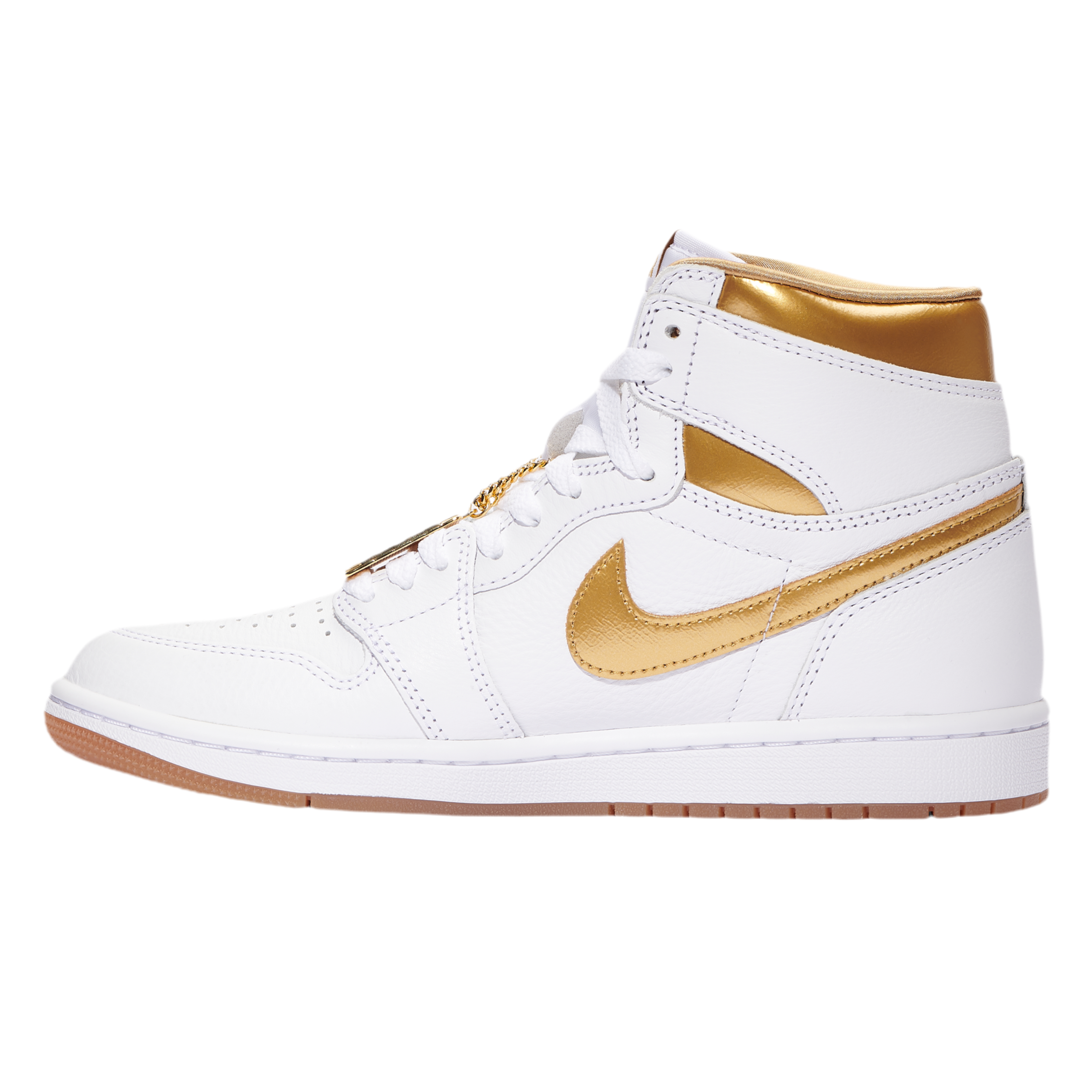 Nike Women's Jordan AJ1 High Remastered - Gold
