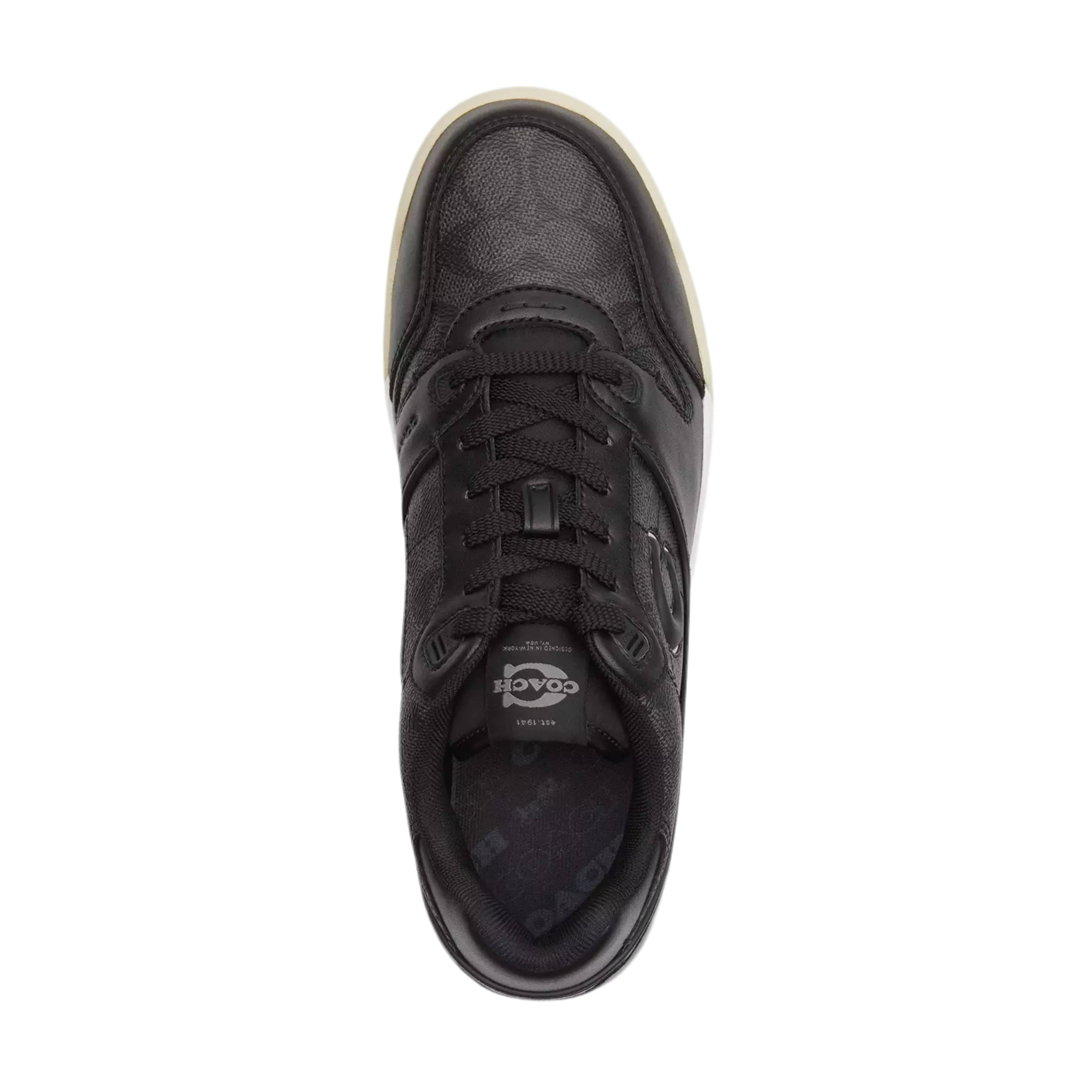 COACH Men's Soho Sneaker - Charcoal Black