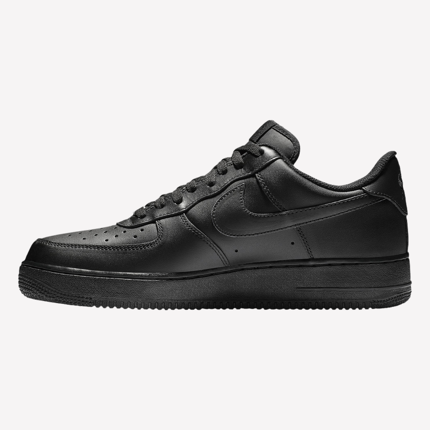 Nike Men's Air Force 1 '07 LE Low - Full Black