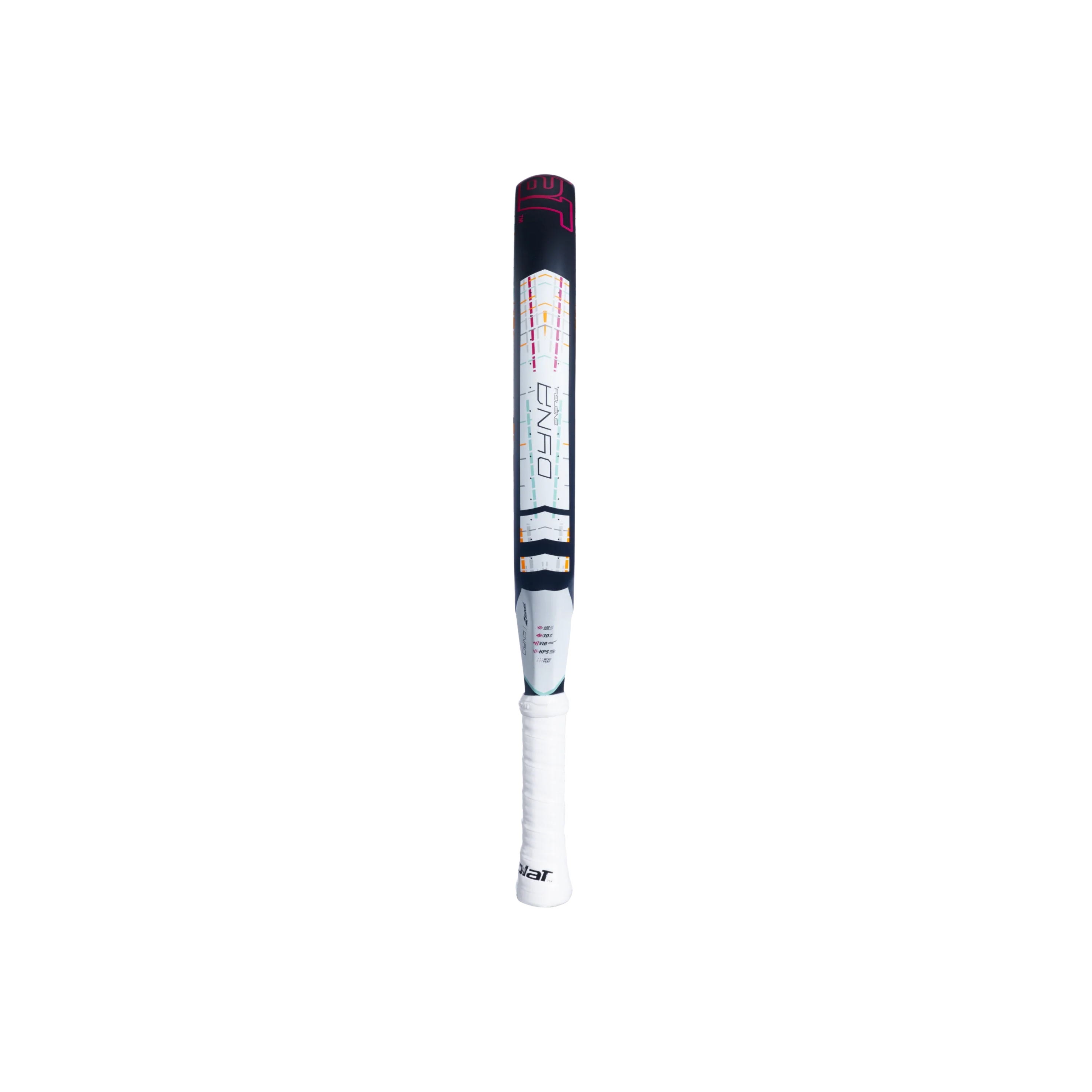 Babolat Dyna Energy 2026 Padel Racket - White Silver