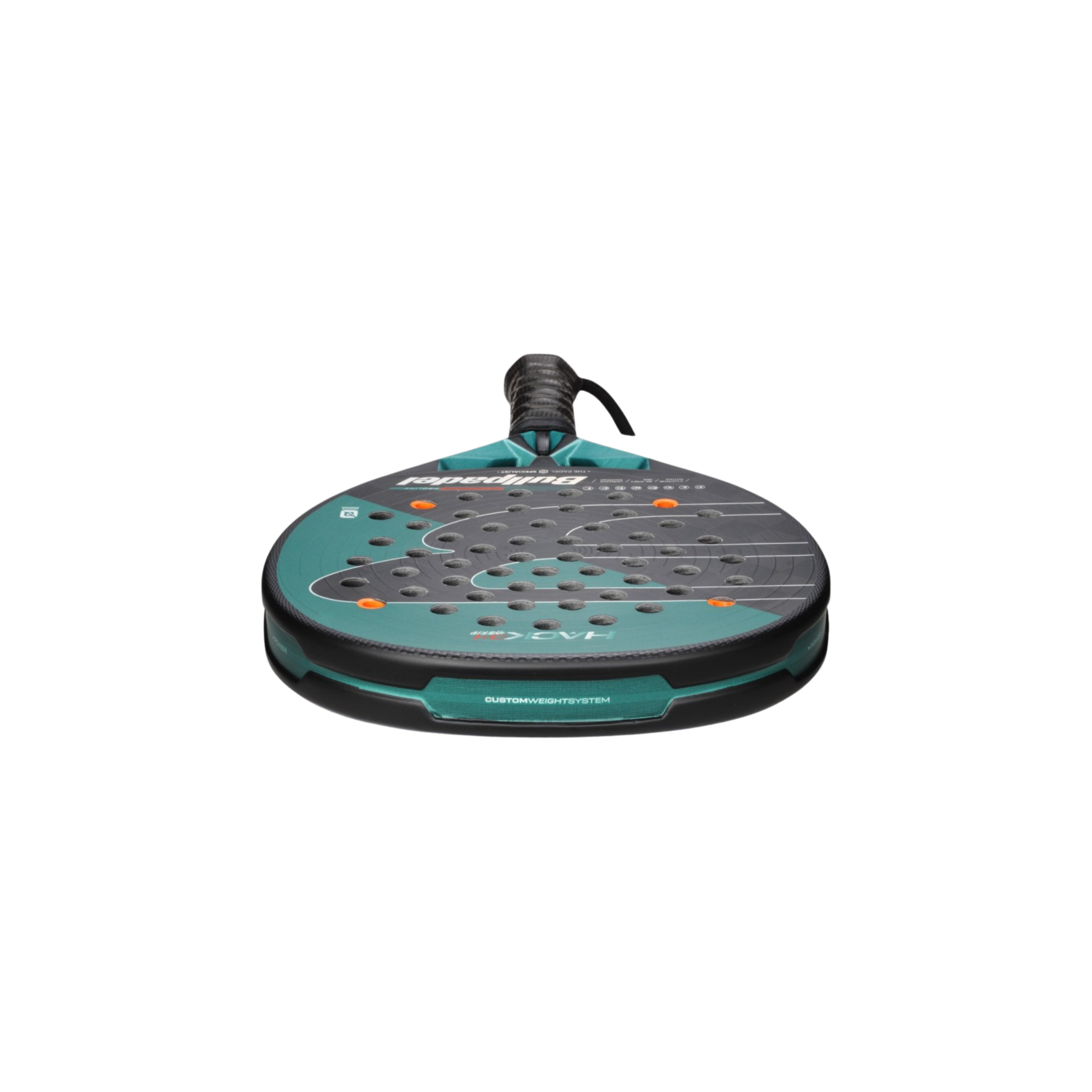 Bullpadel Hack 04 Hybrid 2025 Paquito Navarro Padel Racket - Green Black