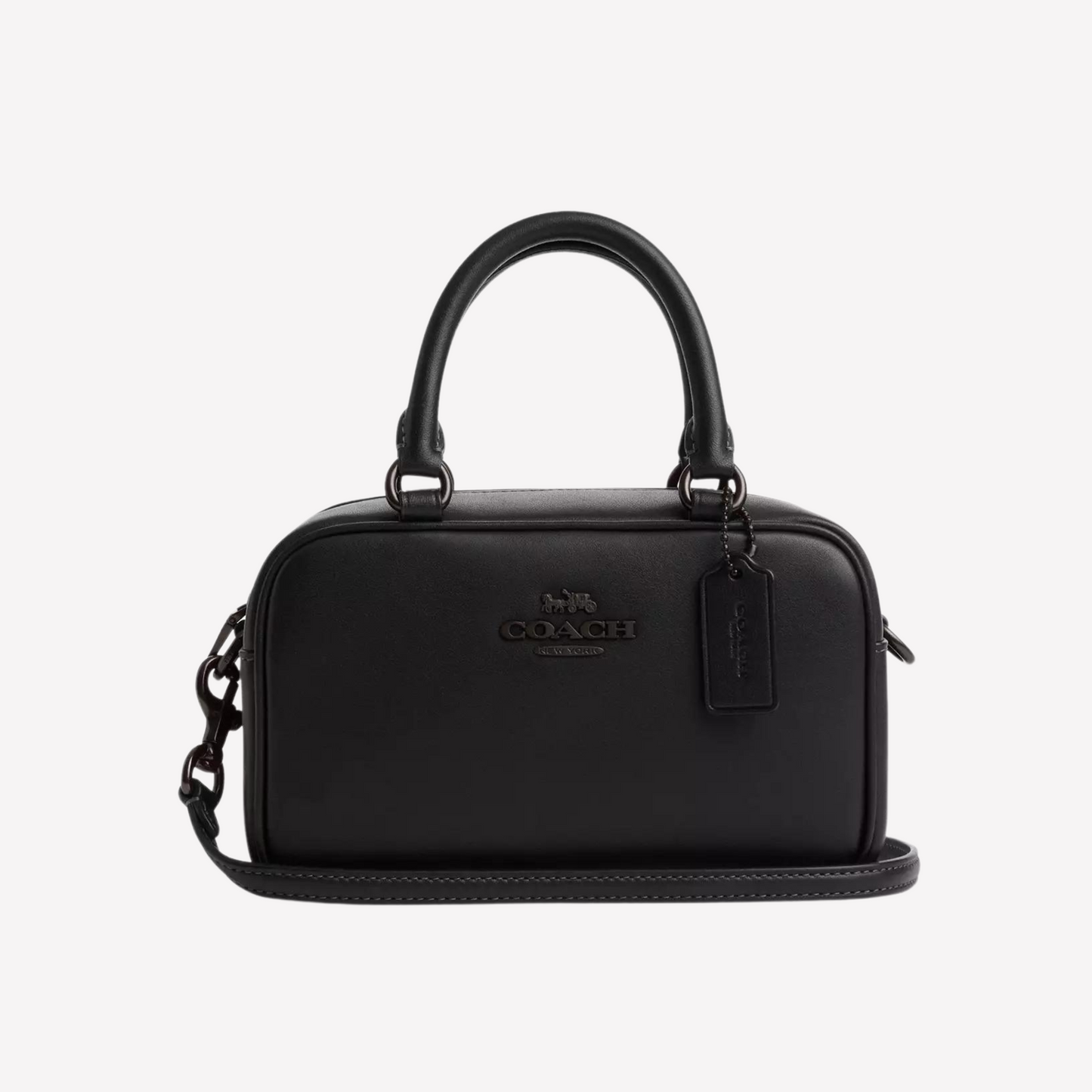 COACH Satchel Crossbody - Black