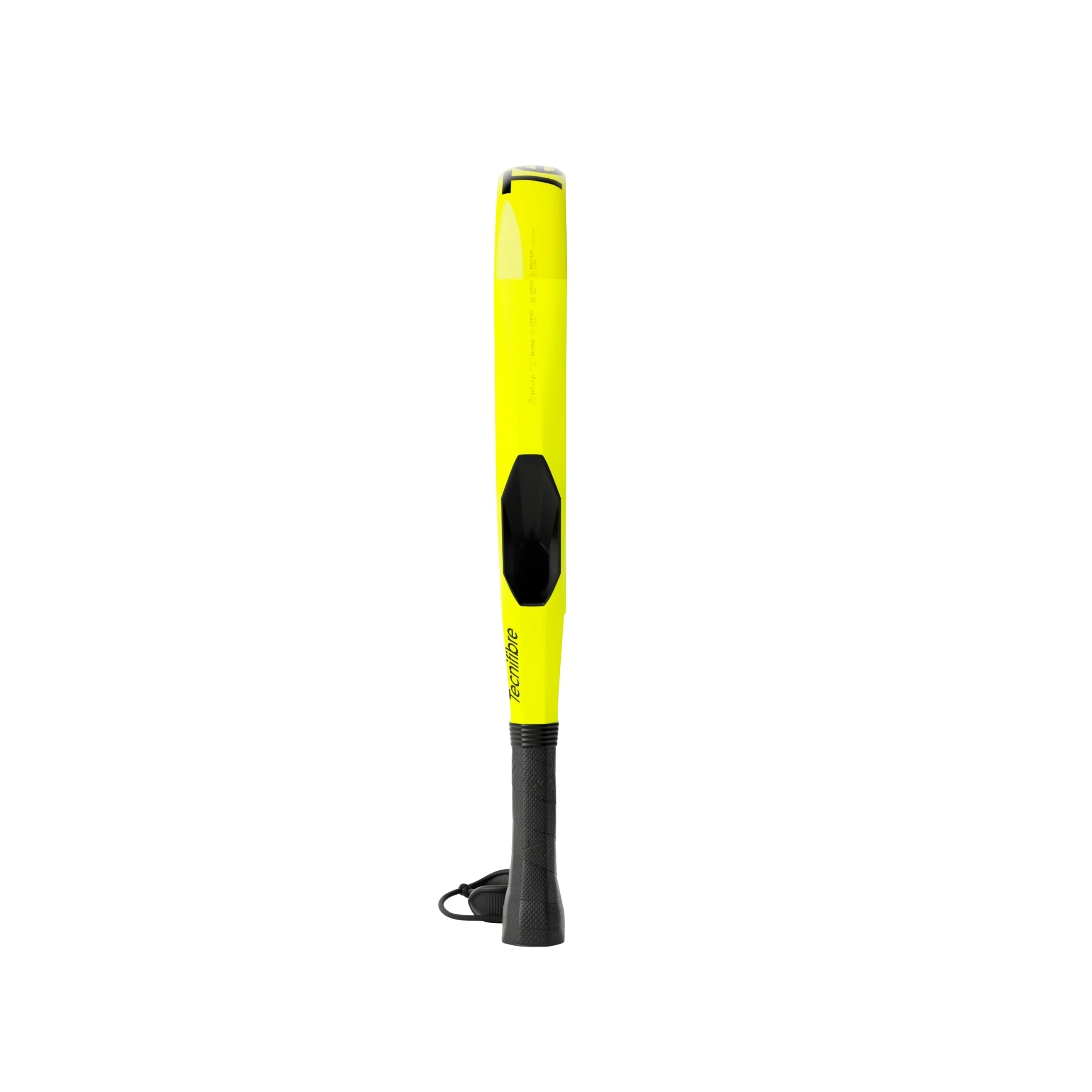 Tecnifibre Bomba Max Padel Racket - Yellow Black