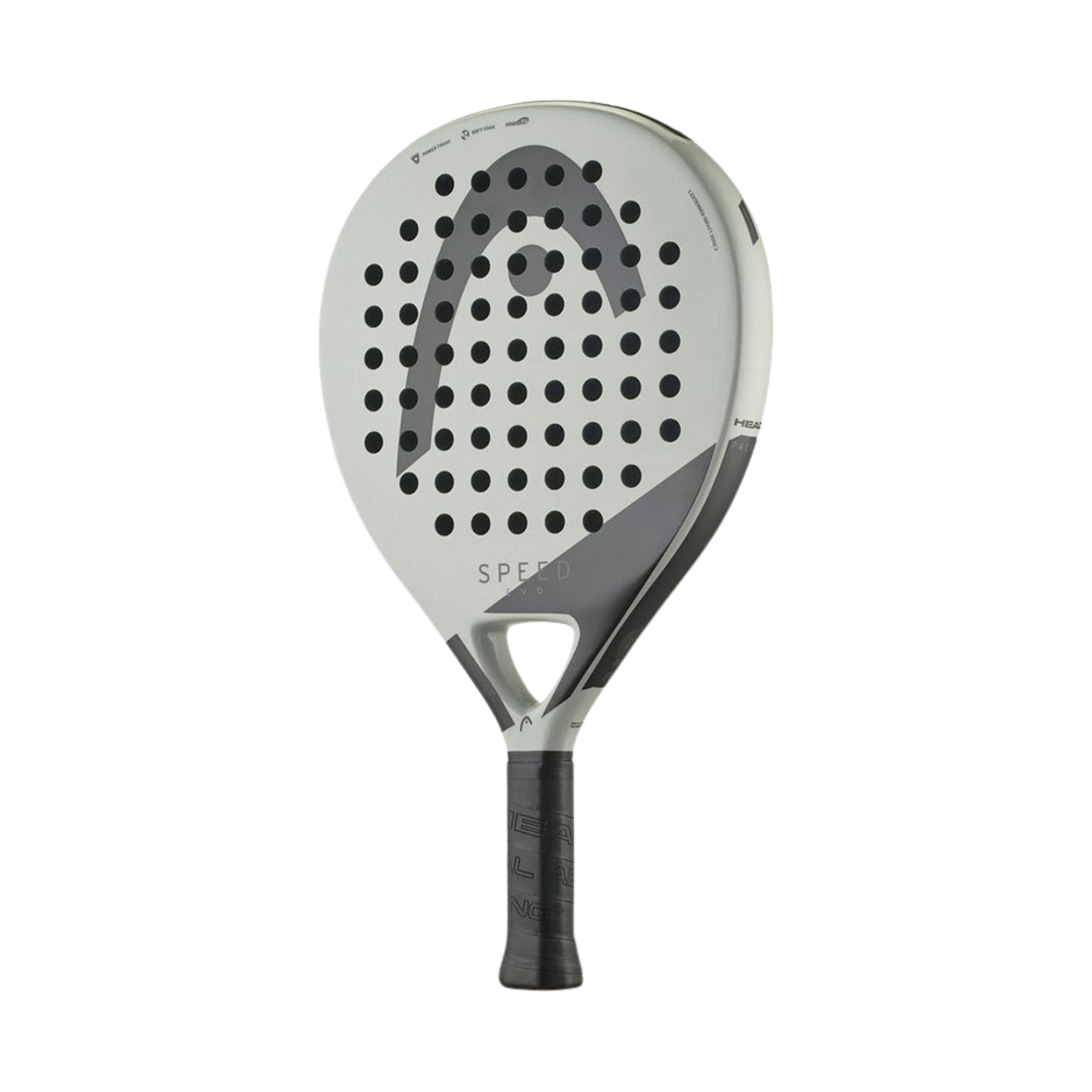 Head Evo Speed 2025 Padel Racquet - Silver Black