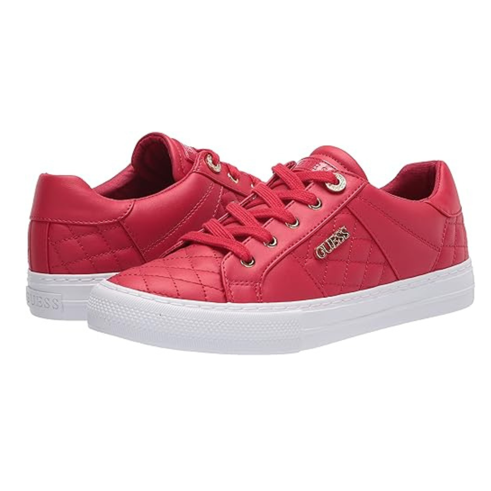 Guess shoes red sales