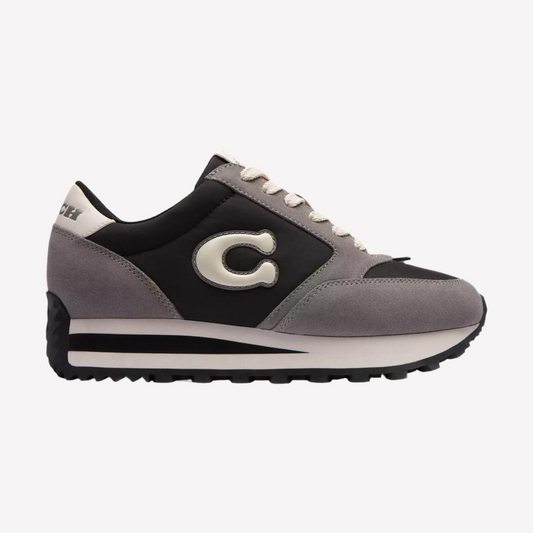 COACH Women's C Runner Sneaker - Black