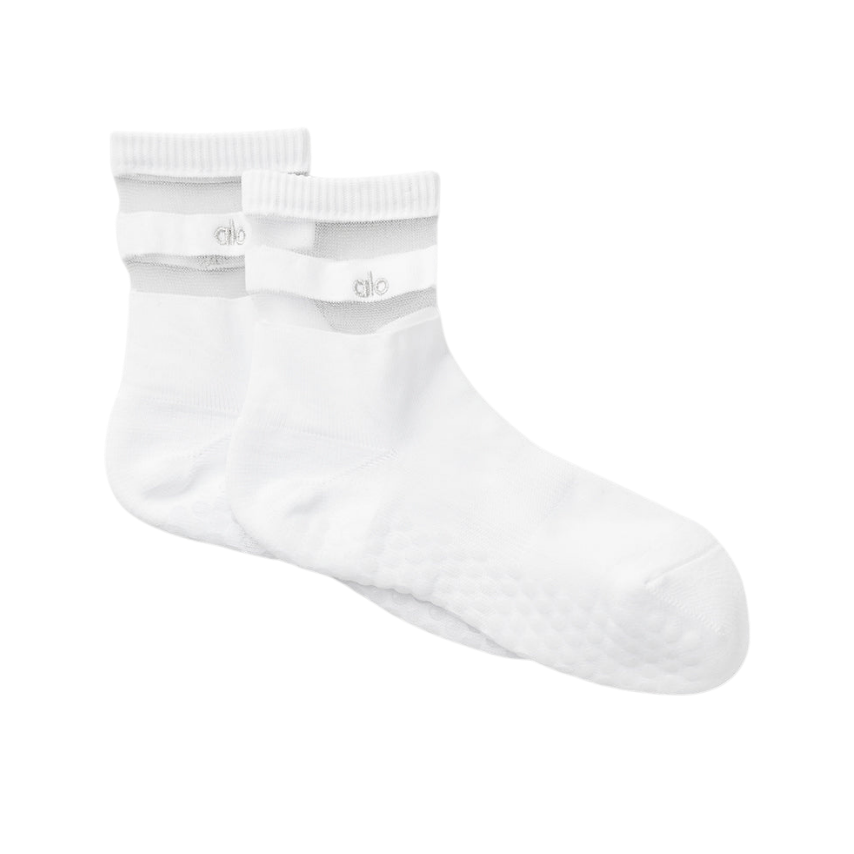 Alo Pulse Grip Sock - White