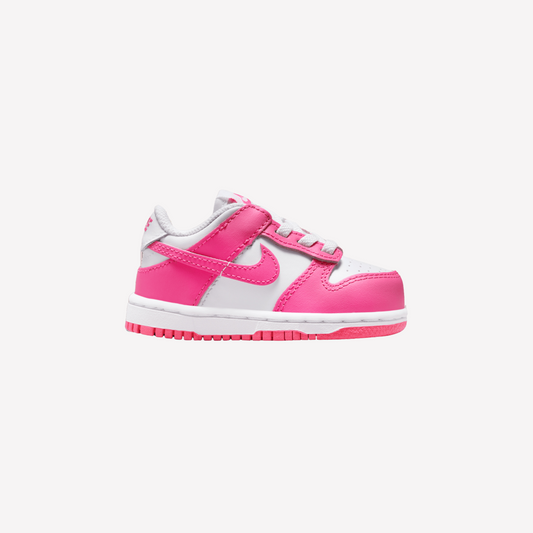 Nike Girls Toddler Dunk Low - Laser Fuchsia White