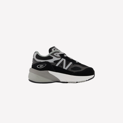 New Balance Toddler 990v6 - Black Silver