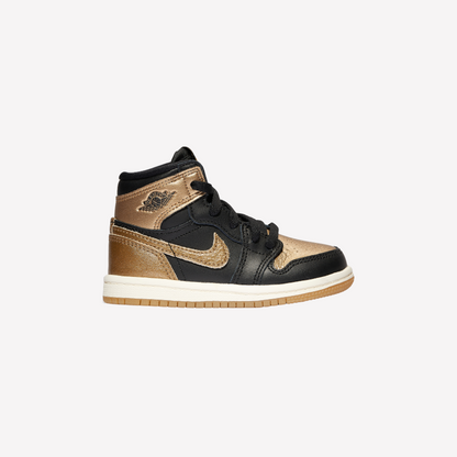 Nike Toddler Retro 1 HI OG - Black Gold