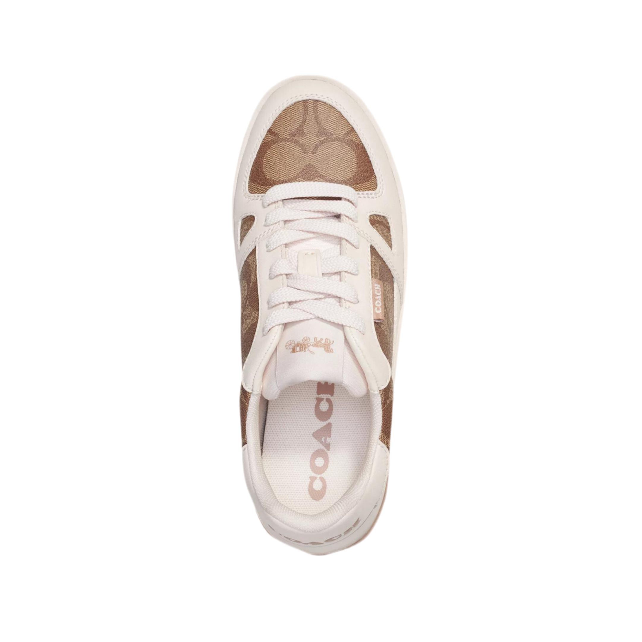 COACH Women's Clip Court Sneaker - Khaki