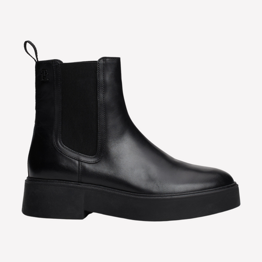 Tommy Hilfiger Women Chelsea Boot - Black