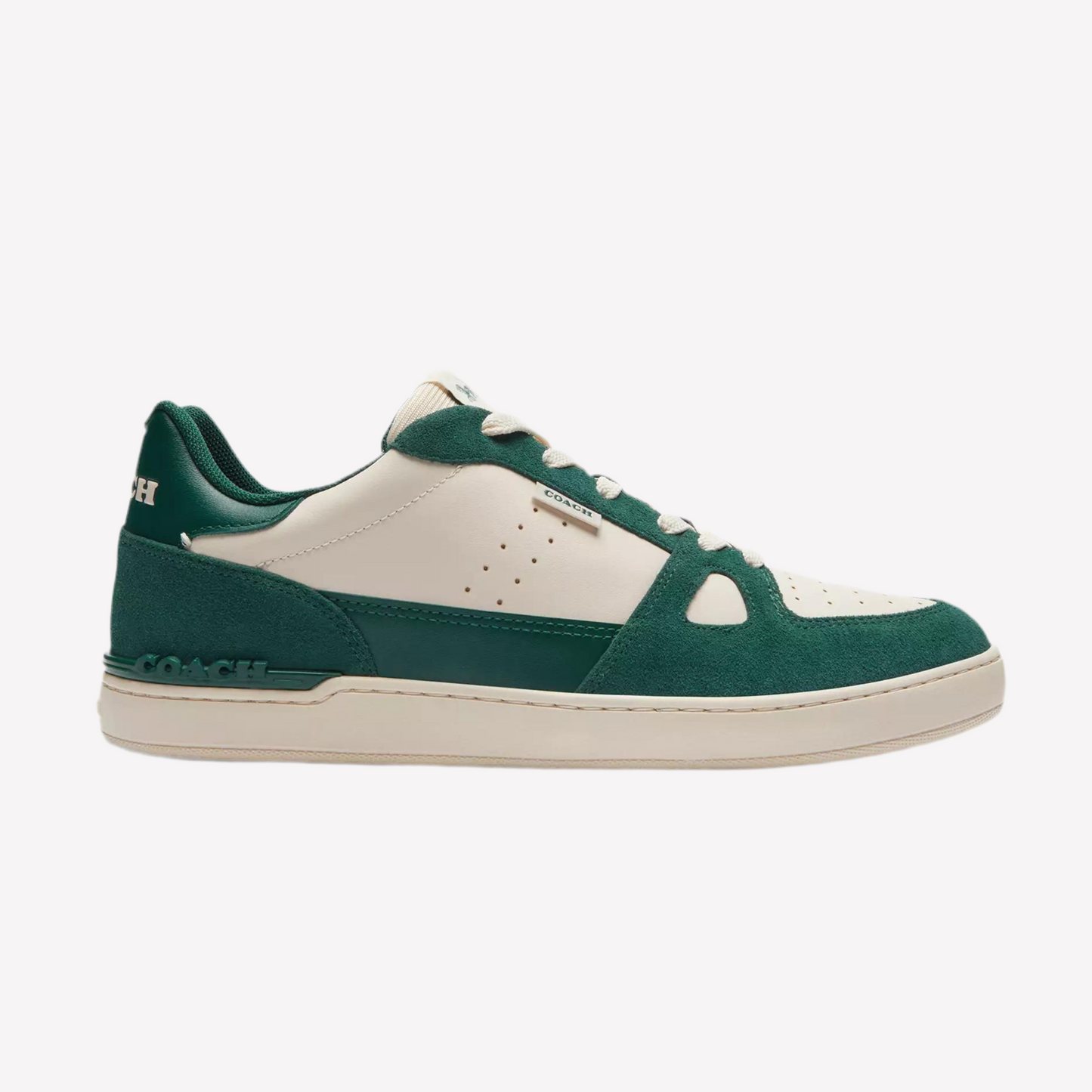 COACH Men's Clip Court Sneaker - Emerald