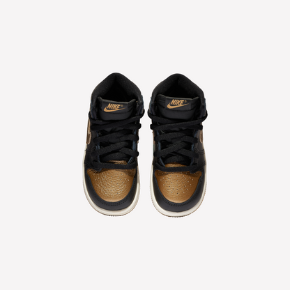 Nike Toddler Retro 1 HI OG - Black Gold