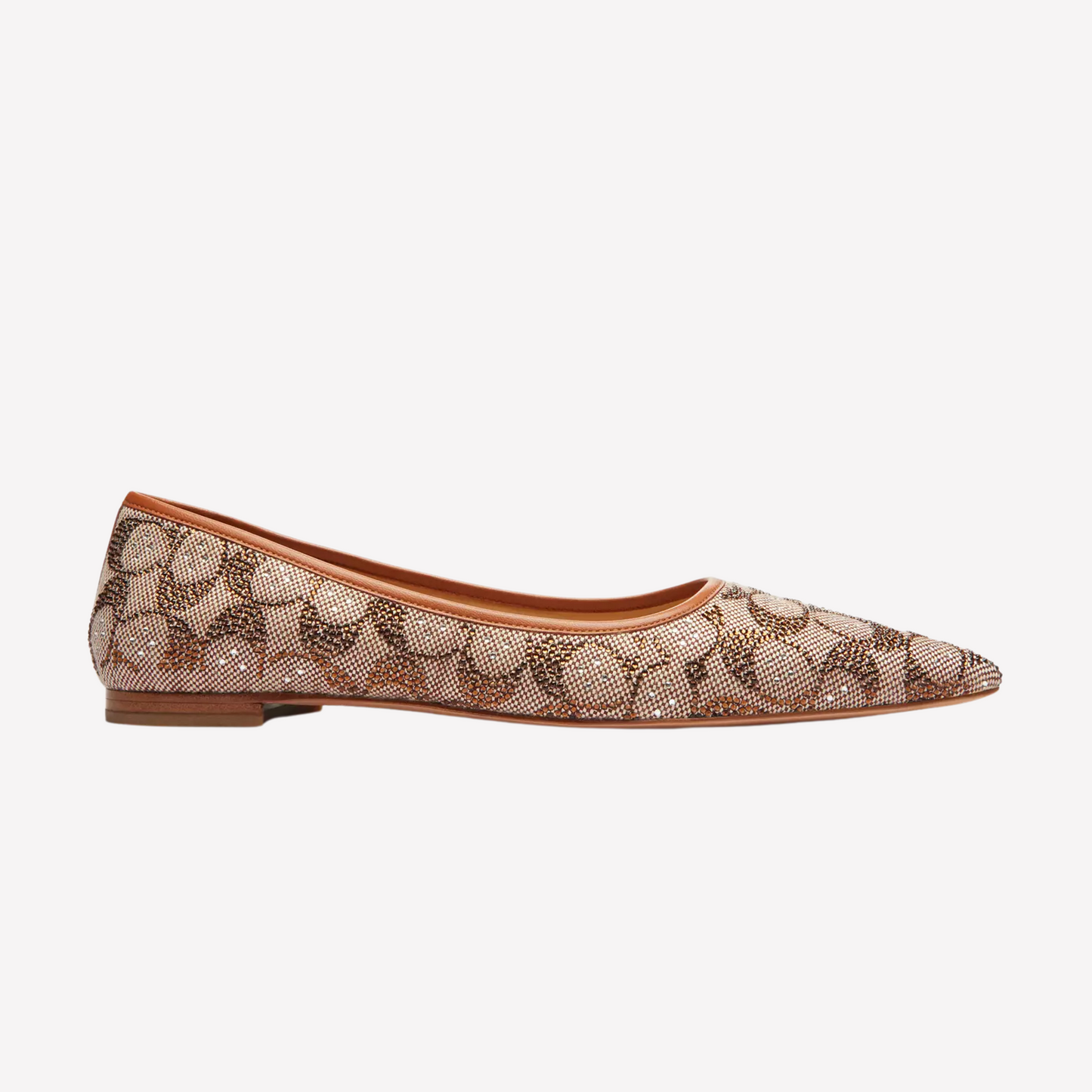 COACH Women's Daphne Flat - Burnished Amber