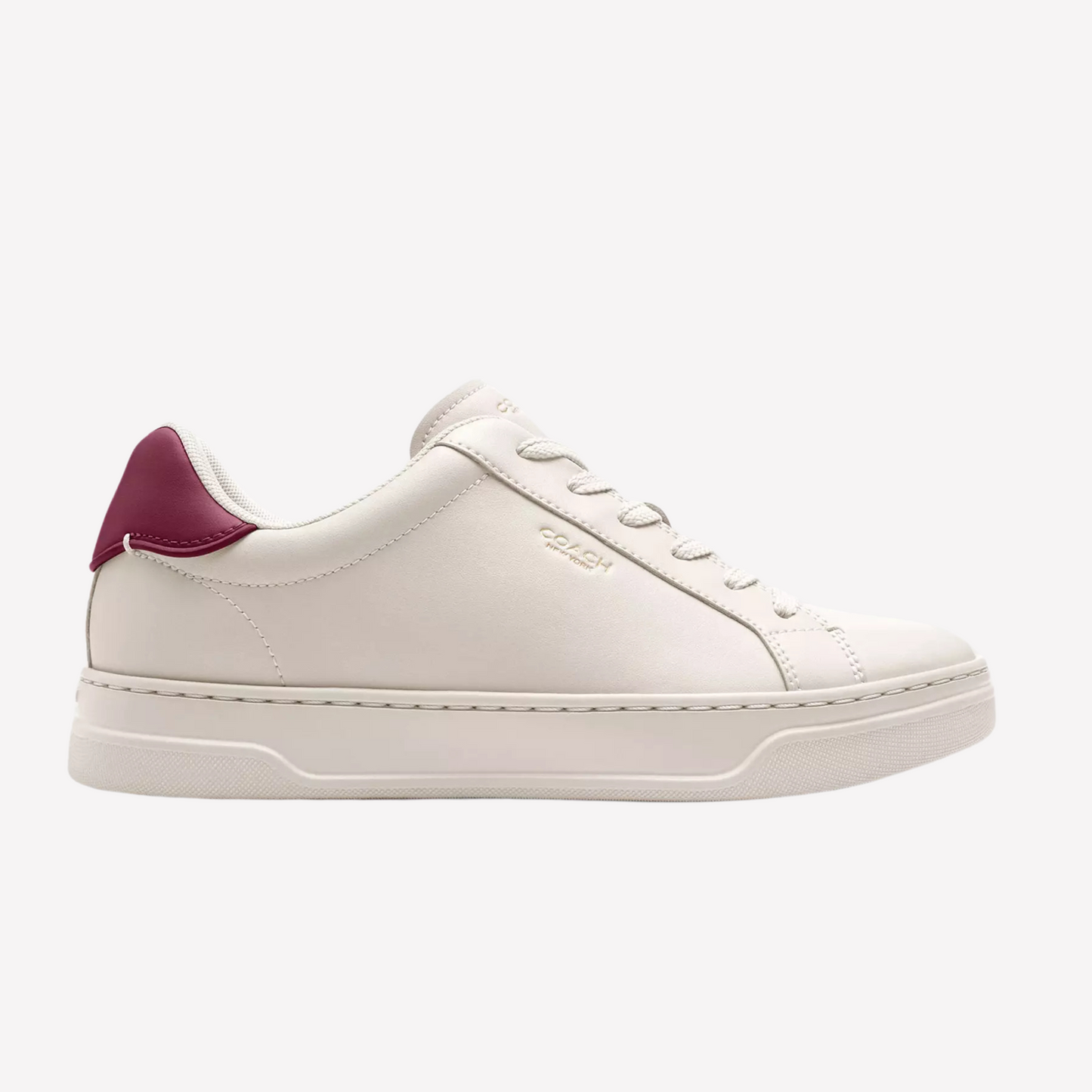 COACH Women's High Line Sneaker - Pink Chalk