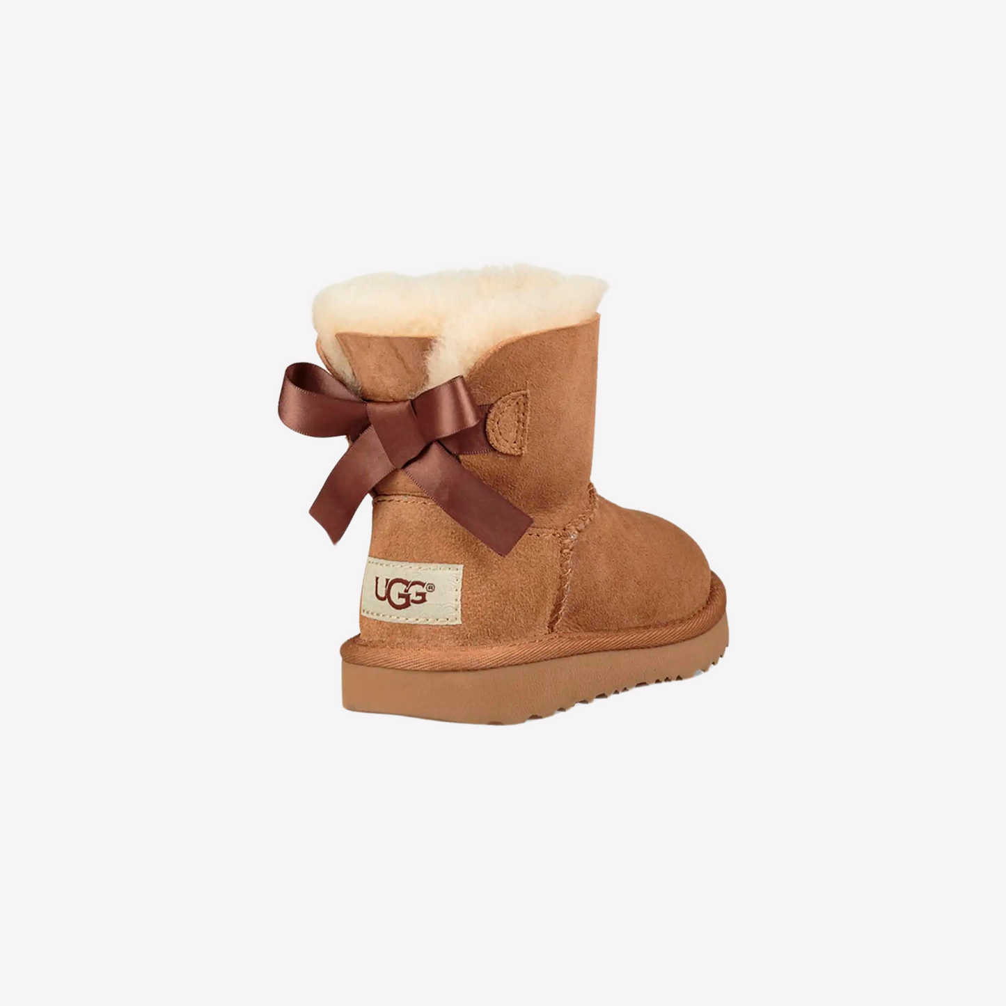 UGG Toddlers Mini Bailey Bow II Boot - Chestnut