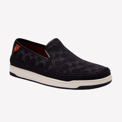 COACH Men's Miles Espadrille - Black Denim