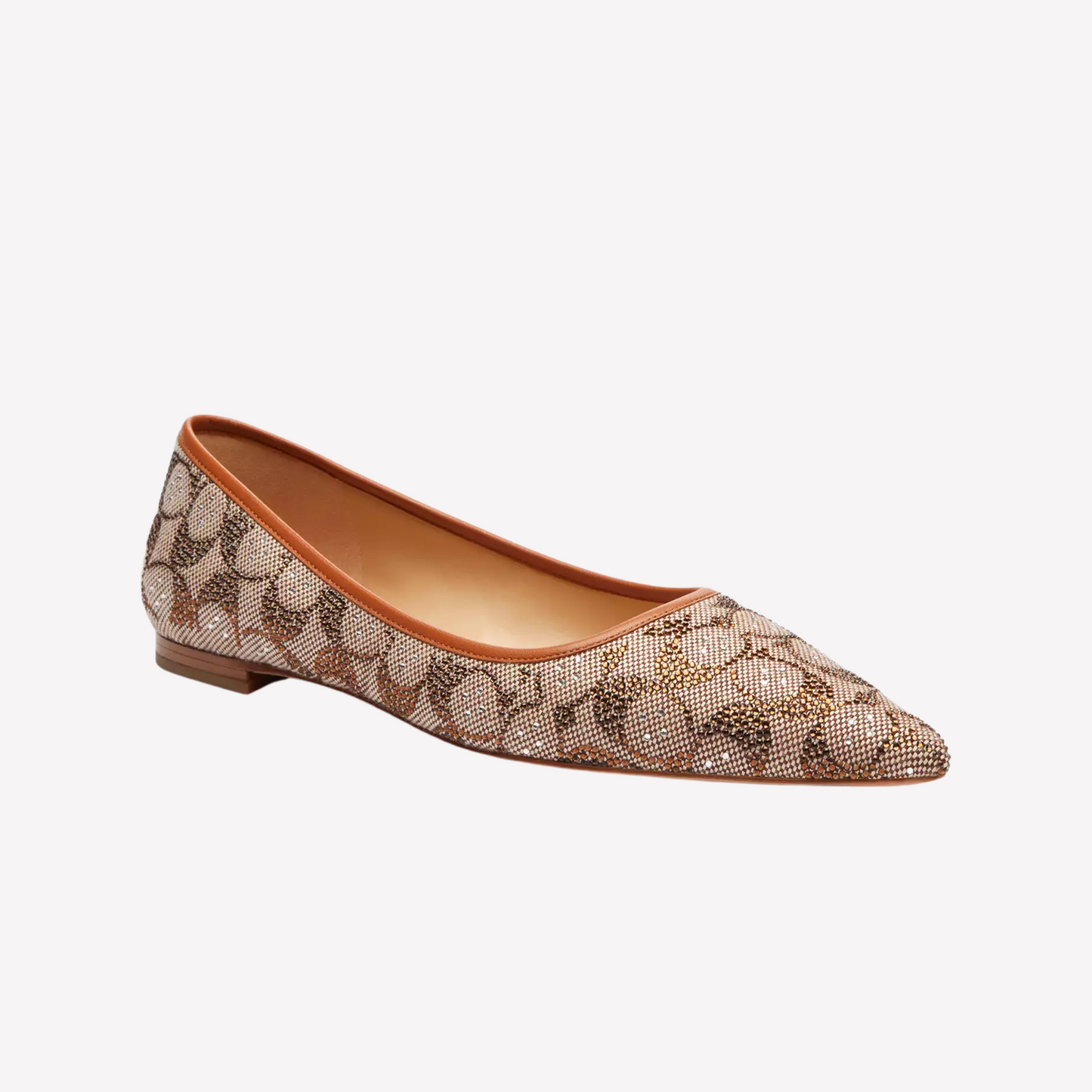 COACH Women's Daphne Flat - Burnished Amber