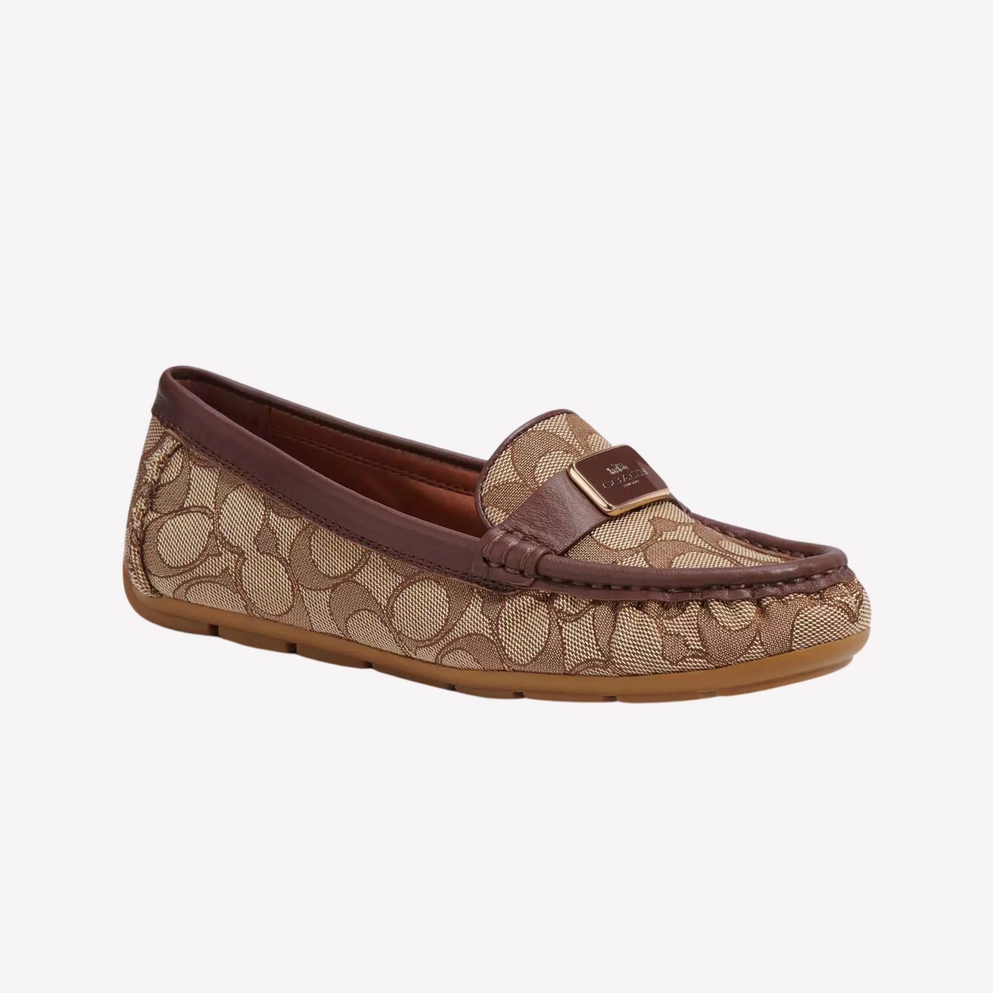 COACH Women's Mona Driver - Saddle Walnut