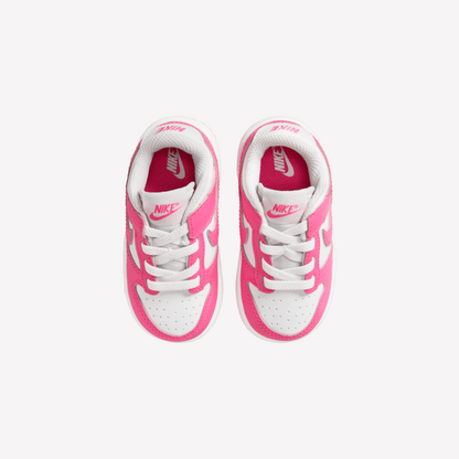 Nike Girls Toddler Dunk Low - Laser Fuchsia White