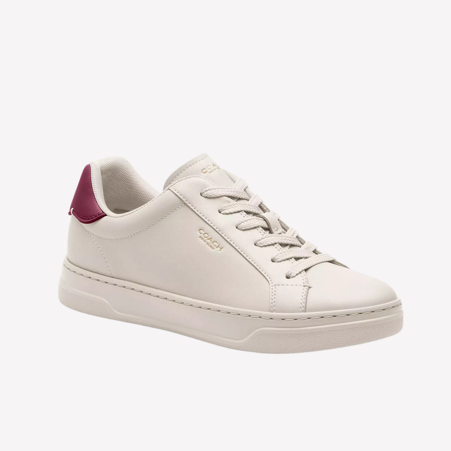 COACH Women's High Line Sneaker - Pink Chalk