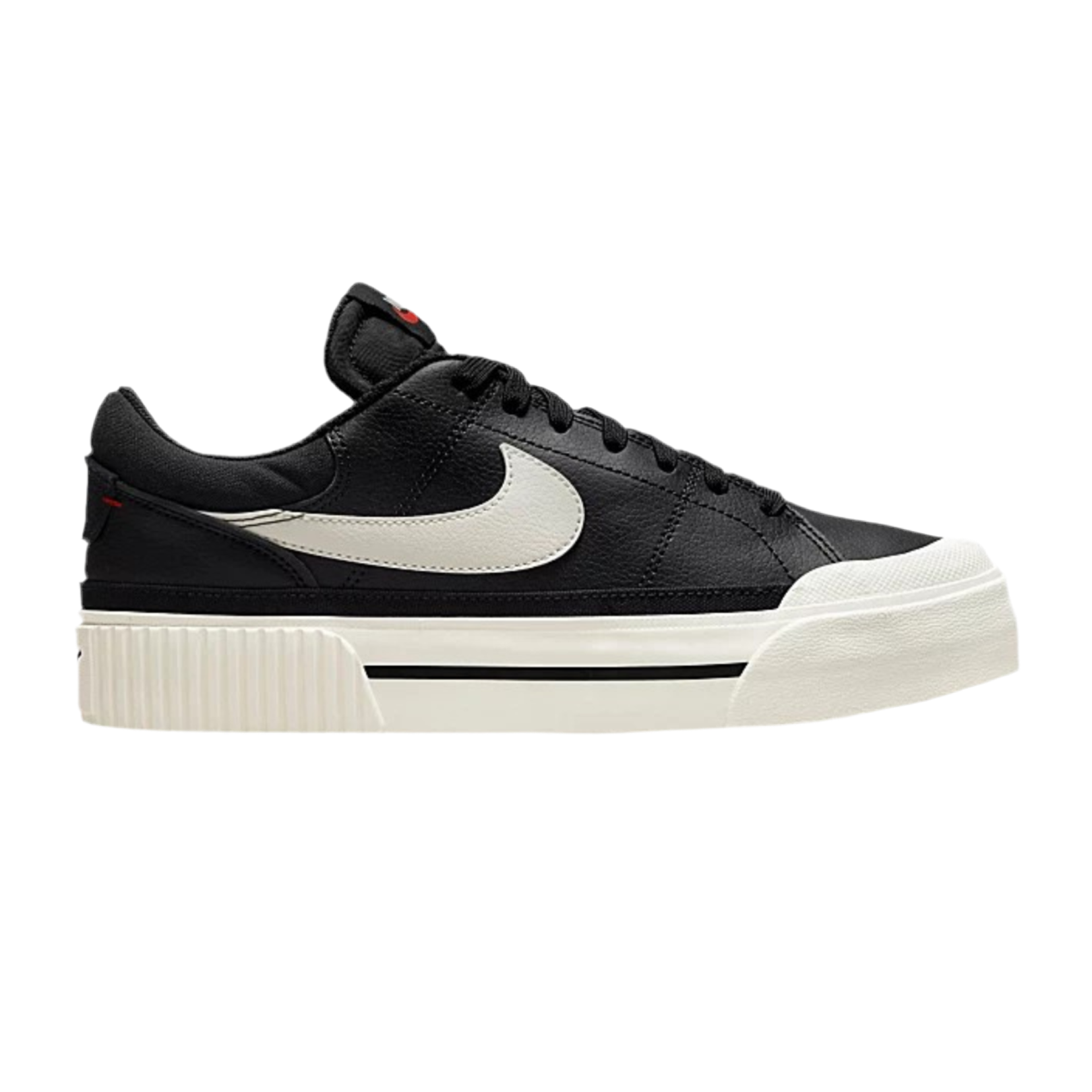 Nike Women's Court Legacy Lift Sneaker - Black