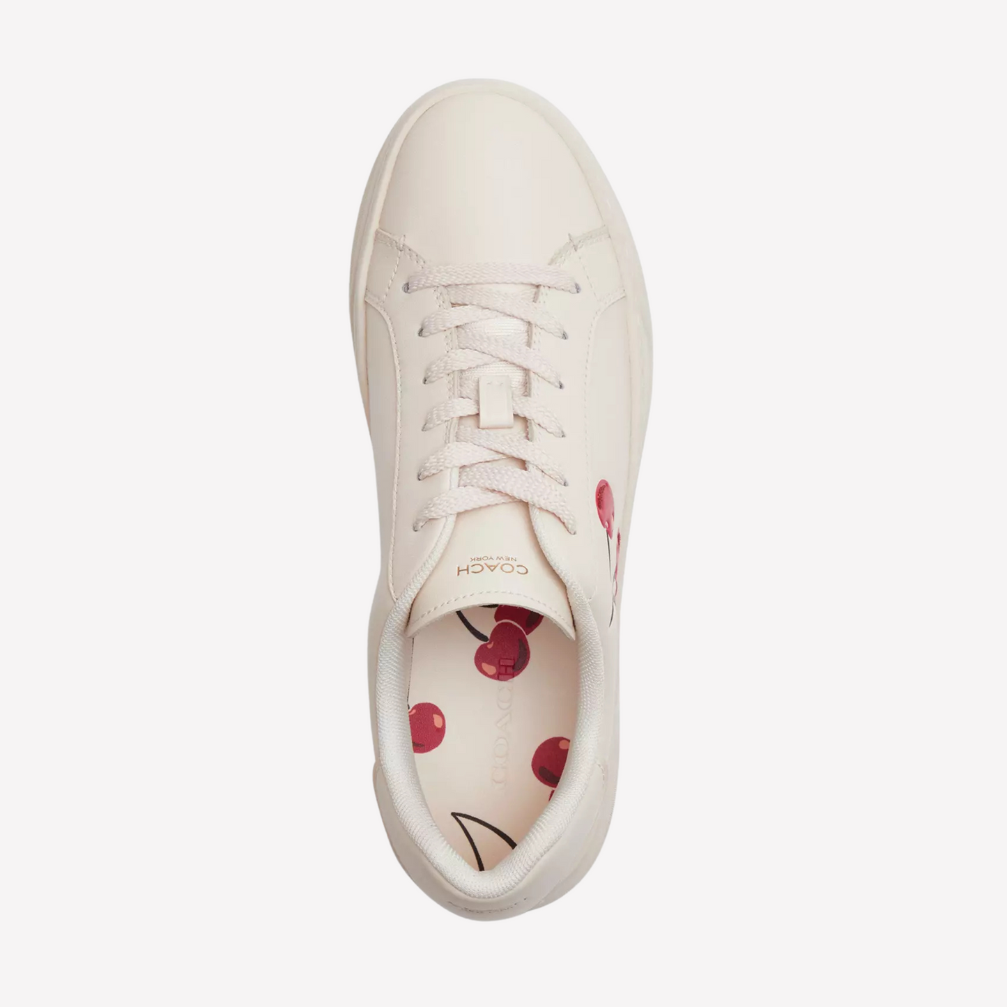 COACH Women's High Line Sneaker - Chalk Multi