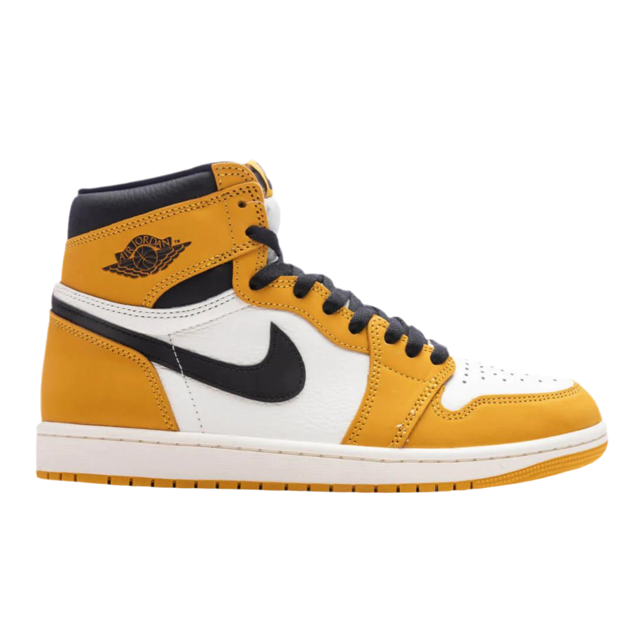 Nike Men's Air Jordan Retro 1 High - Yellow Ochre