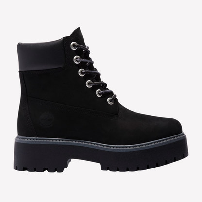 Timberland Women Stone Street Waterproof Platform - Black Nubuck