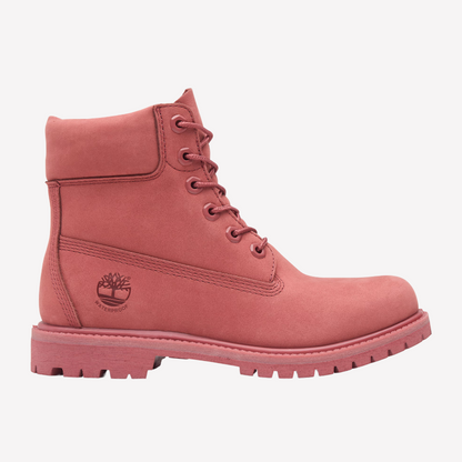 Timberland Women Premium 6-In Waterproof - Red Nubuck