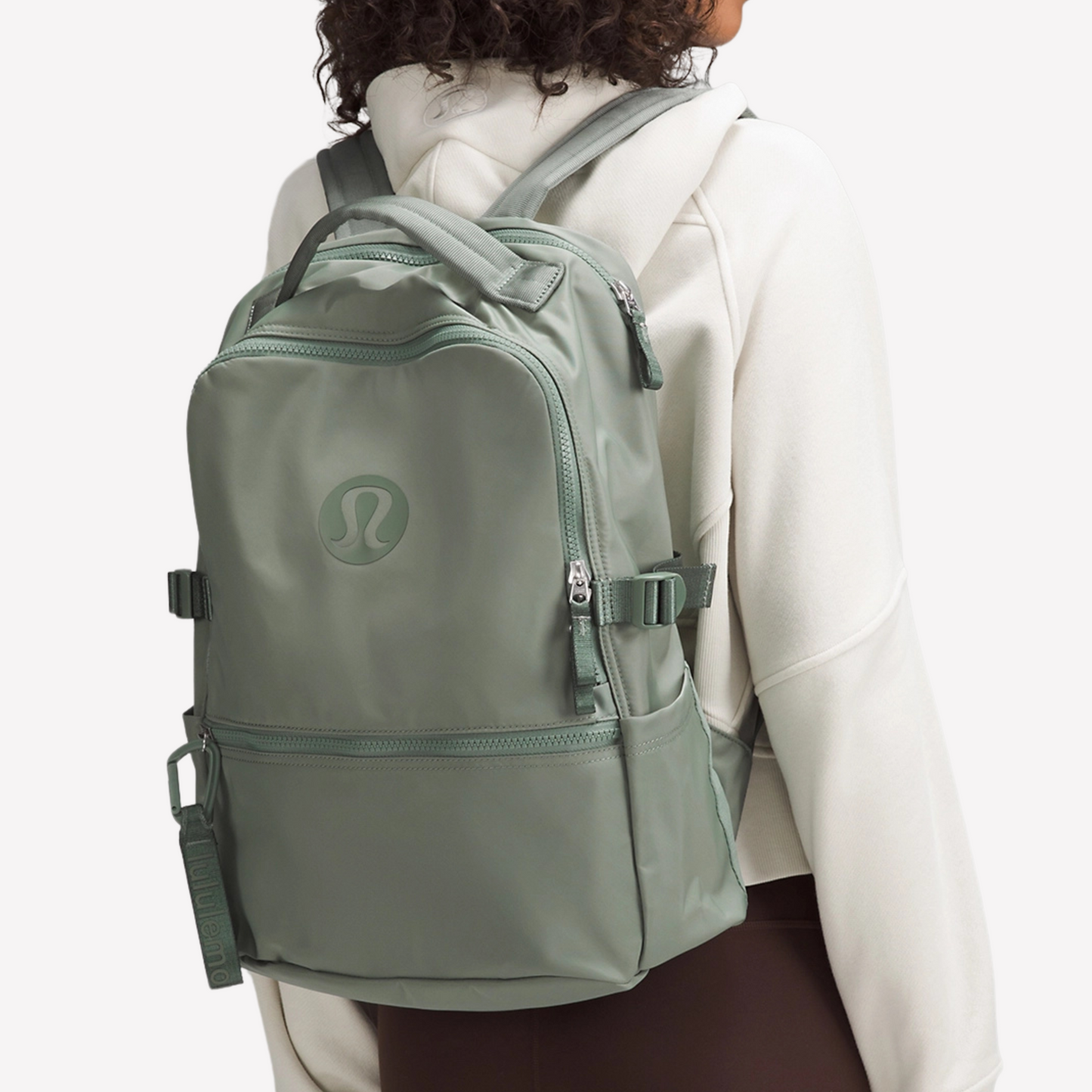 Lululemon New Crew Backpack - Grey Eucalyptus