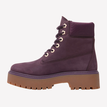 Timberland Women Stone Street Waterproof Platform - Dark Purple