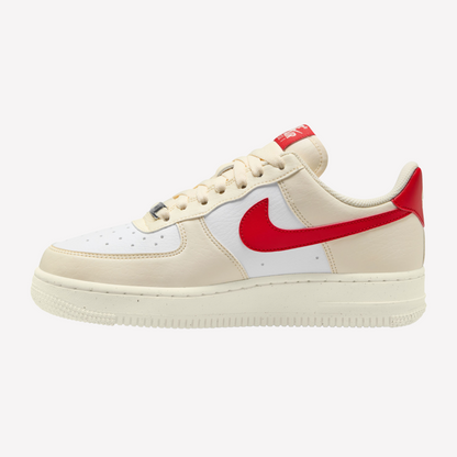 Nike Women's Air Force 1 '07 - Red Pale Ivory