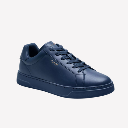 COACH Men's High Line Sneaker - Deep Blue