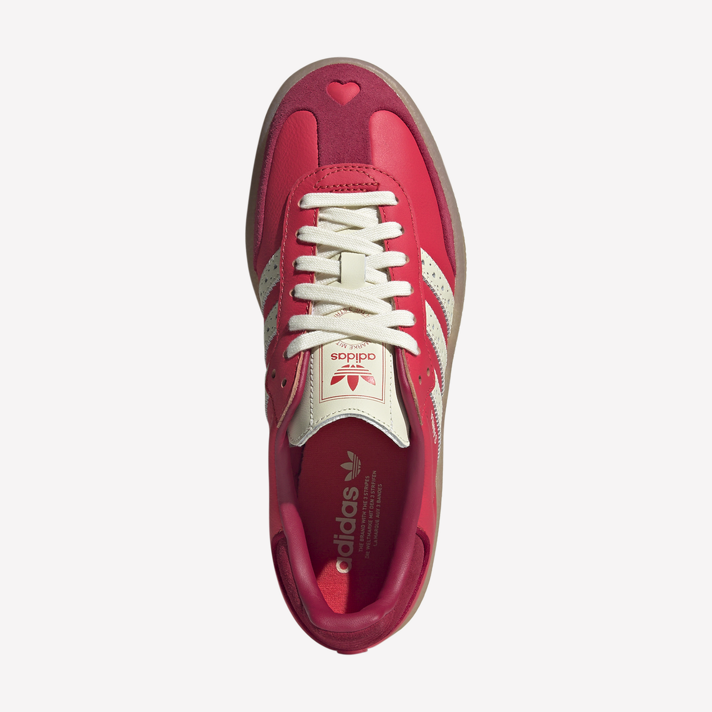 Adidas Women Sambae OG - Bright Red Cream