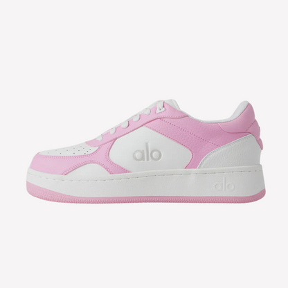 Alo Women Recovery Mode Sneaker - Pink White