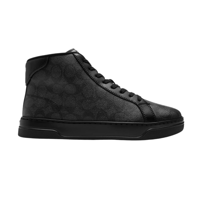 Coach Men's High Line High Top Sneaker -  Graphite Black