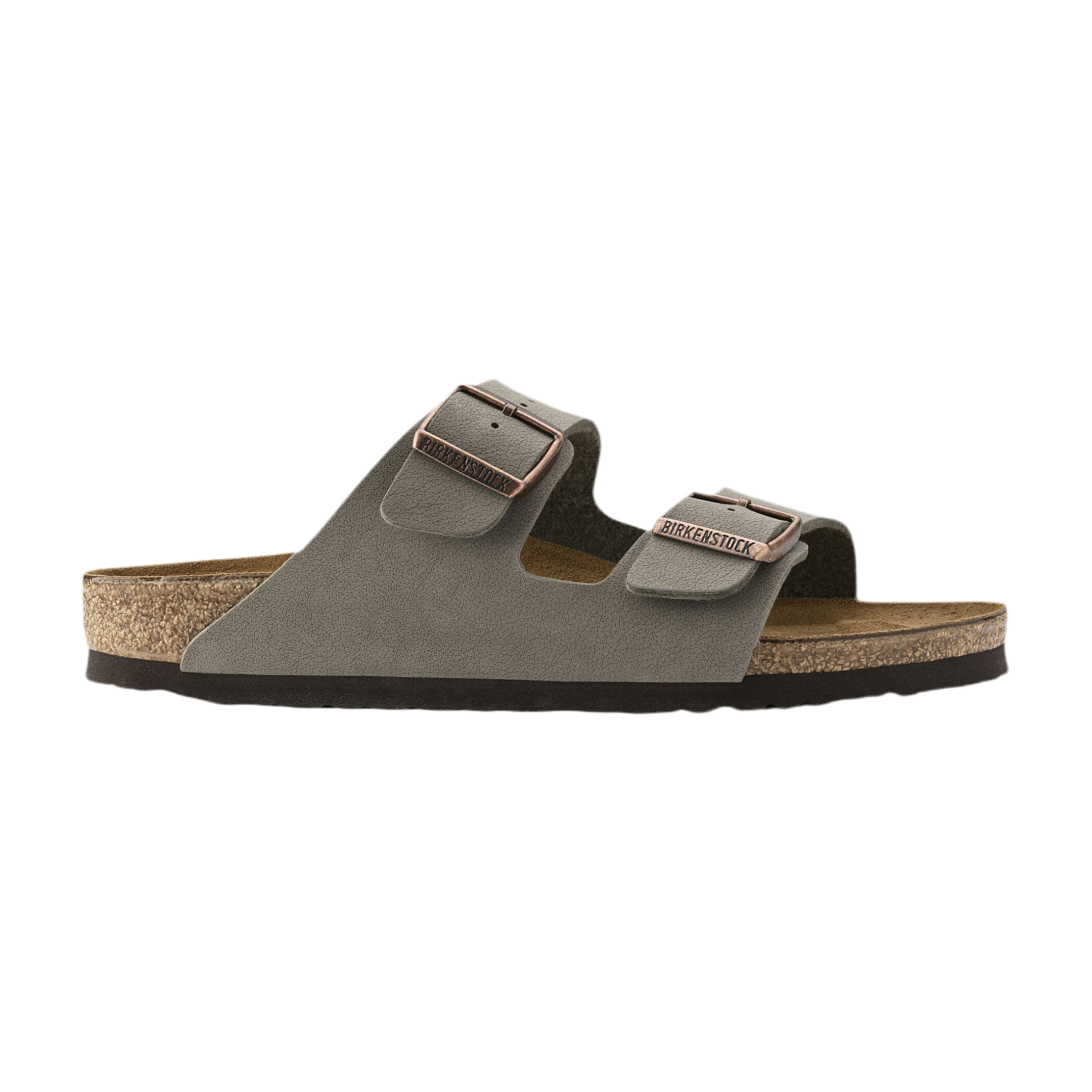 Birkenstock Unisex Arizona Birkibuc - Stone