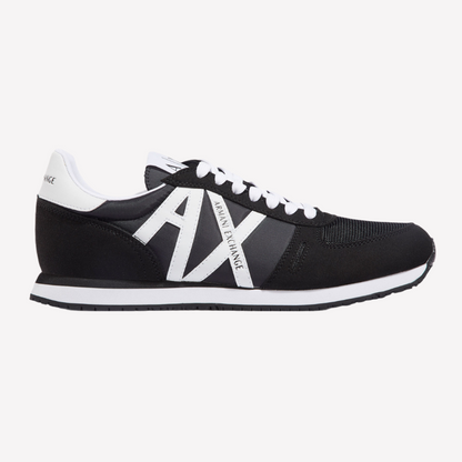 Armani Exchange Men's Logo Sneaker - Black