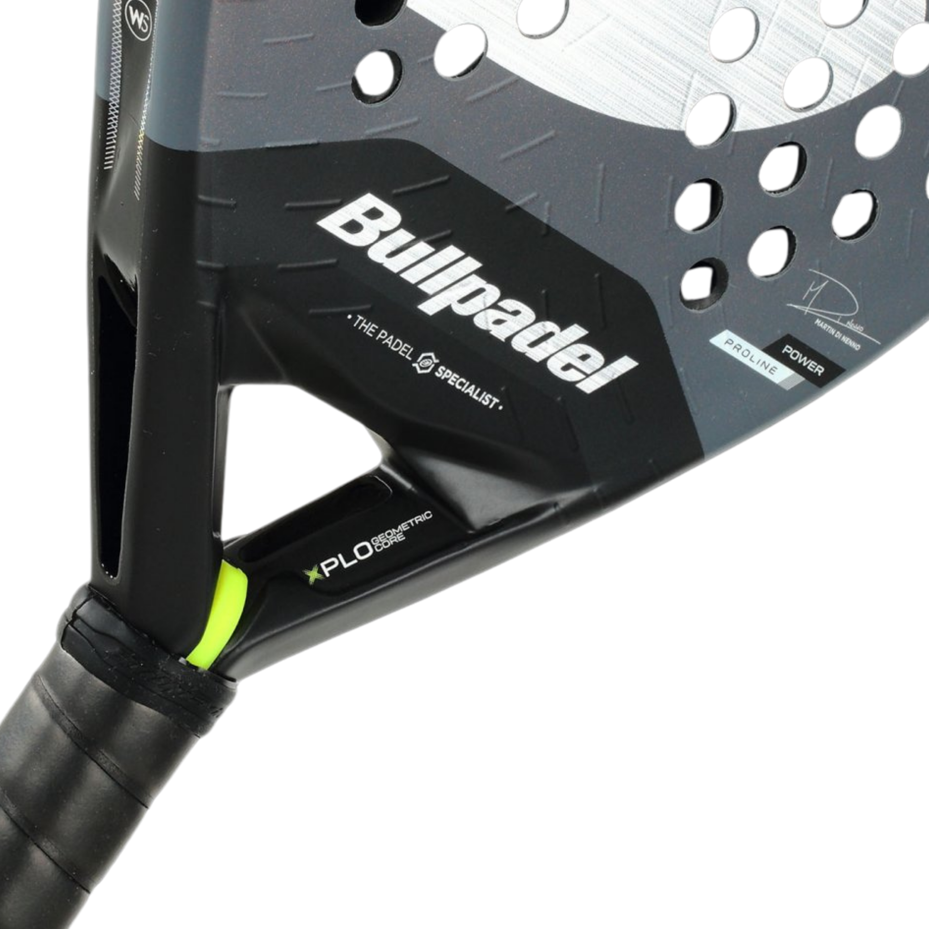 Bullpadel XPLO Cmf 2026 Padel Racket - Silver Black