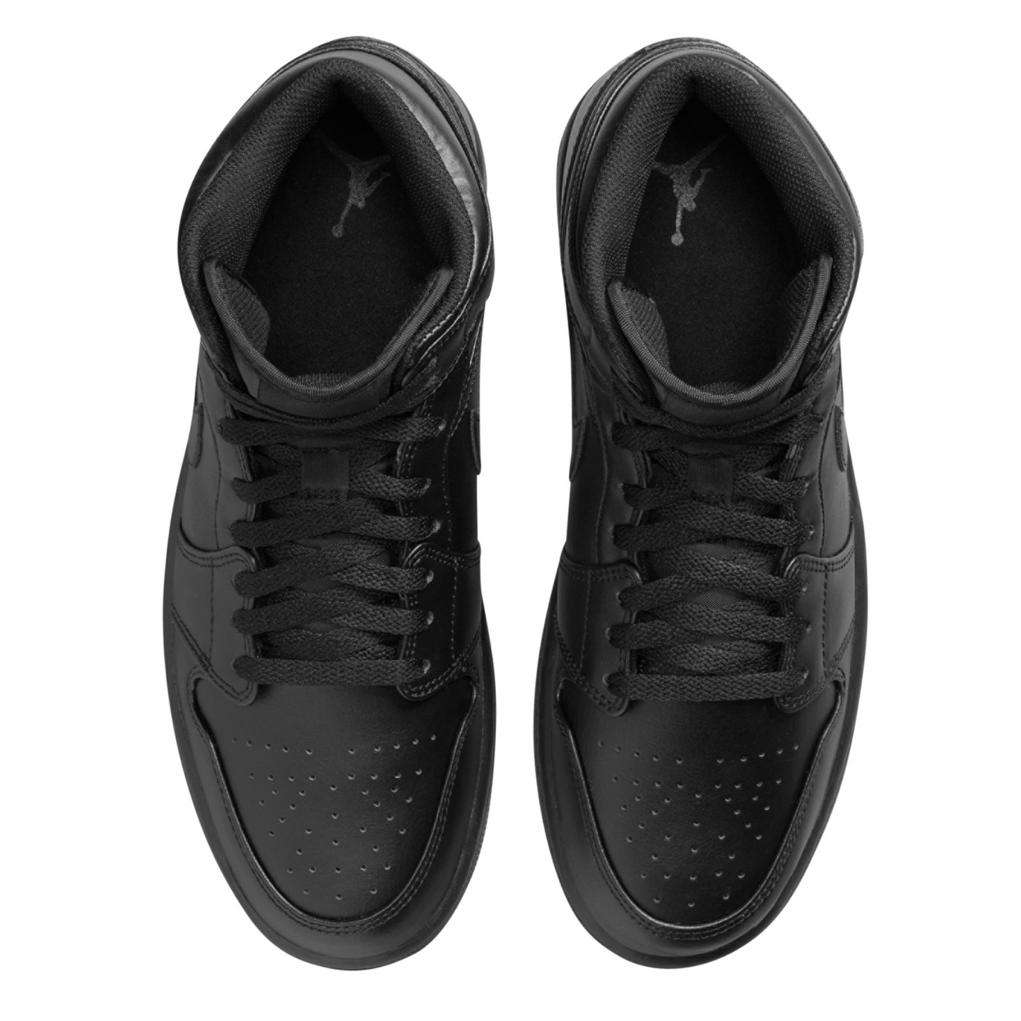 Nike Unisex Air Jordan 1 Mid Black MR Shoes Accessories