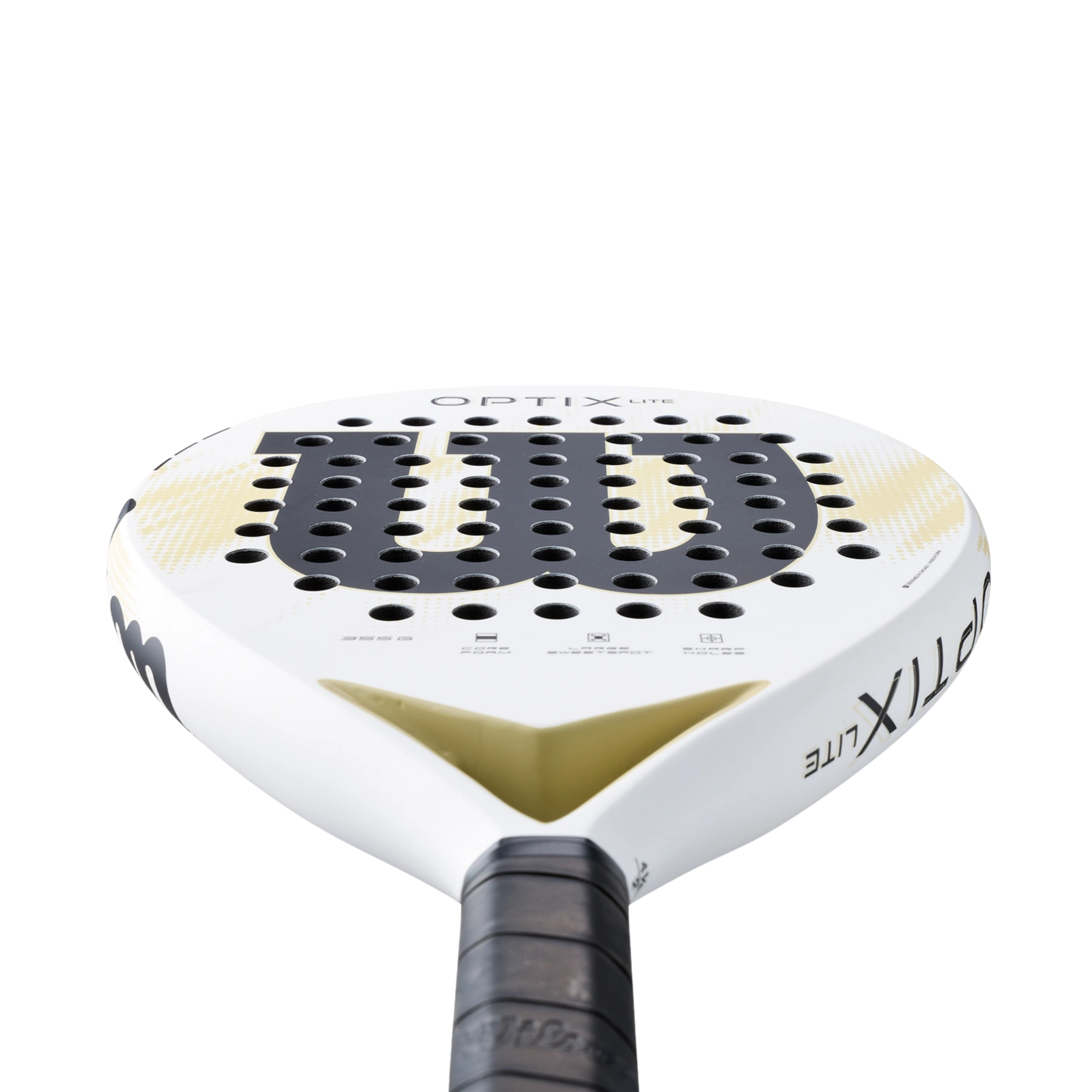 Wilson Optix V2 Lite Padel Racket - White