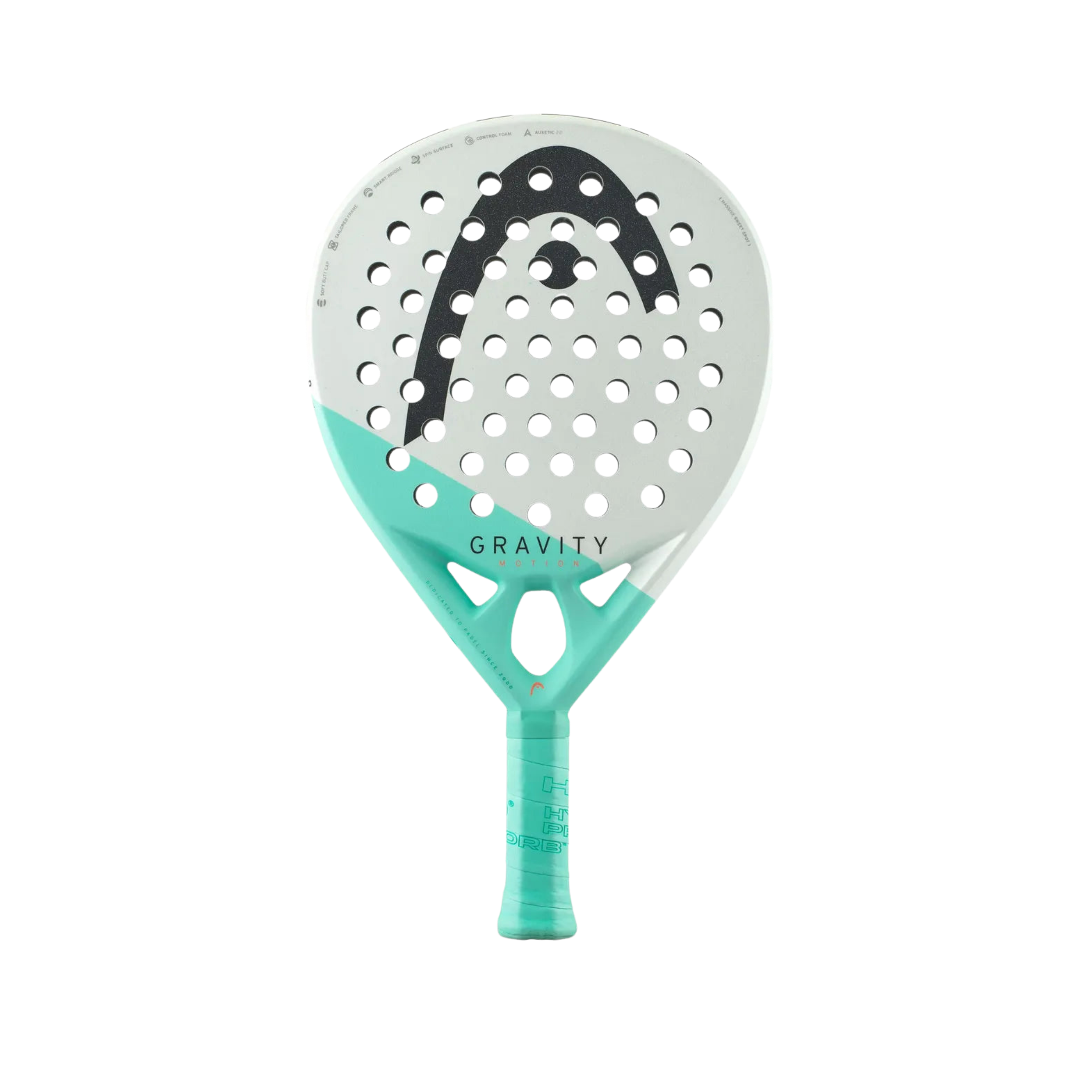 Head Gravity Motion 2024 Padel Racquet - White Blue