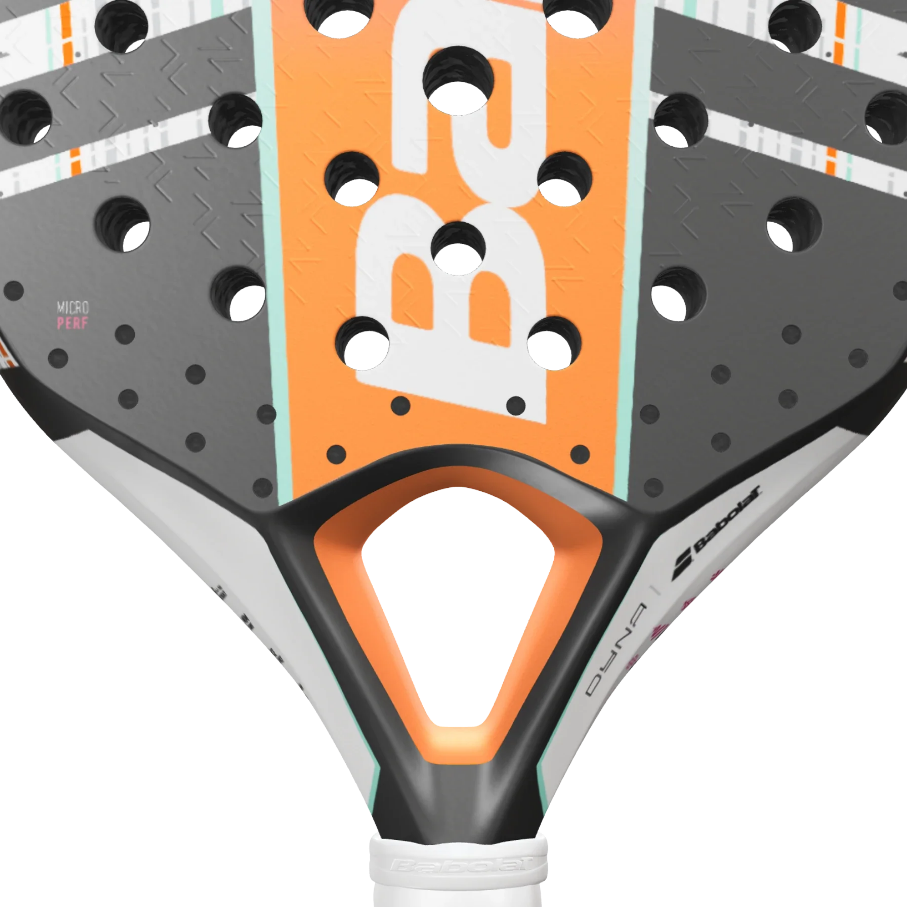 Babolat Dyna Energy 2026 Padel Racket - White Silver
