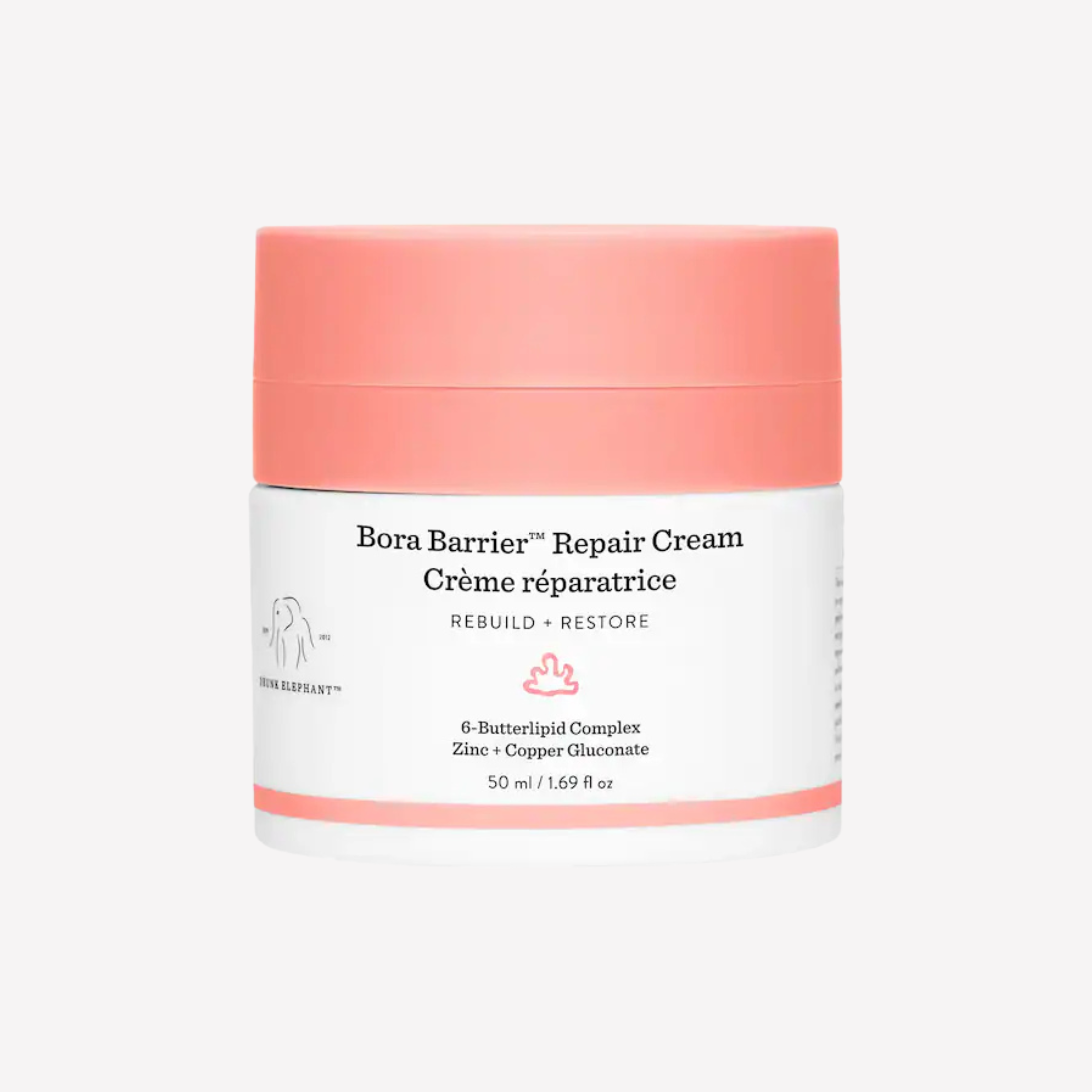 Drunk Elephant Bora Barrier Rich Repair Refillable Cream