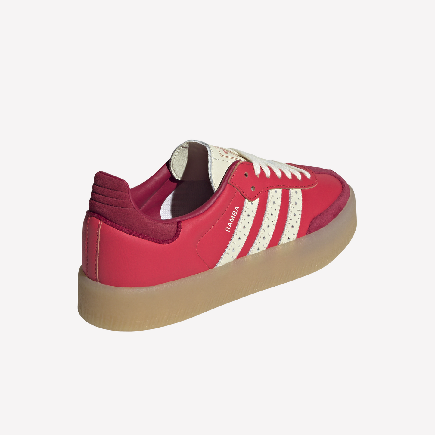 Adidas Women Sambae OG - Bright Red Cream